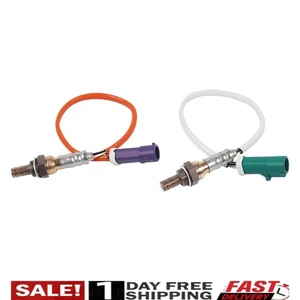 2PCS Oxygen O2 Sensor Upstream+Downstream For 2011-2019 Ford Fiesta 1.6L L4 - Picture 1 of 9