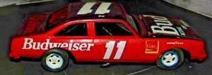 1979 Nova Street stock car in "Bud" Livery Plastic Model - Picture 1 of 4