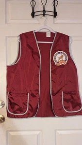 Chaleco parcheado vintage Moose Legion para hombre talla grande no personalizado nuevo sin etiquetas  - Imagen 1 de 6