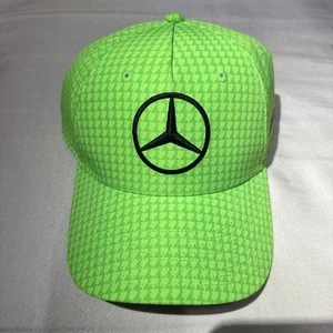 Mercedes AMG F1 Team Cap Lewis Hamilton Green Used - Picture 1 of 3