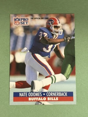 Nate Odomes 1991 Pro Set Buffalo Bills #80 AA117 - Image 1 of 2