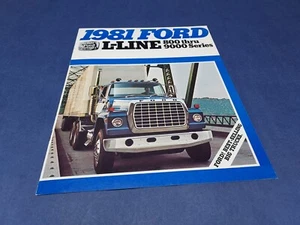 Vintage 1981 Ford L-Line 800 Thru 9000 Series Truck Dealer Brochure - Picture 1 of 3