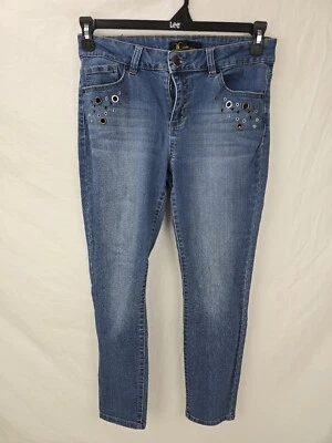 Vaqueros Catherine Malandrino Mujer Talla 8 Con Agujeros Recortados Foto 1 de 4