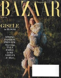 Harper's Bazaar Magazine (February 2024 Issue) Gisele Bundchen Cover - Picture 1 of 2