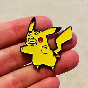 Pikachu Nicolas Cage Pokémon Lapel Hat Pin Nostalgia