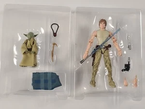 Star Wars Black Series 3.75'' DAGOBAH LUKE & YODA Training LOT #21 22 New Loose - Picture 1 of 2
