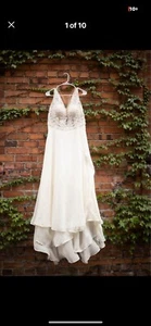 wedding dress size 18 used - Picture 1 of 9