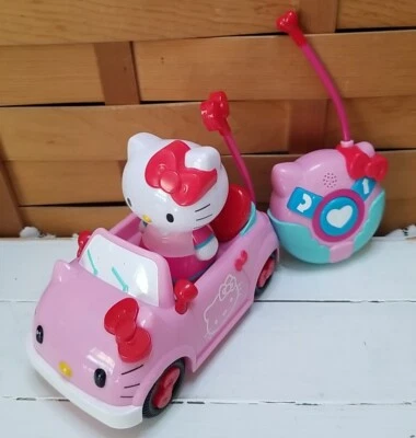 Hello Kitty Toy Car Remote Control By Jada Toys Pink Tested - Image 1 of 4