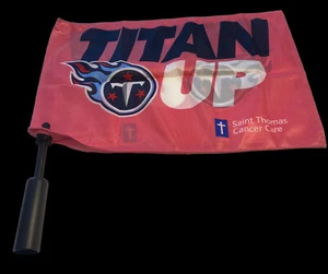 Tennessee Titans Titan up Double Sided Flag NIP - Picture 1 of 5