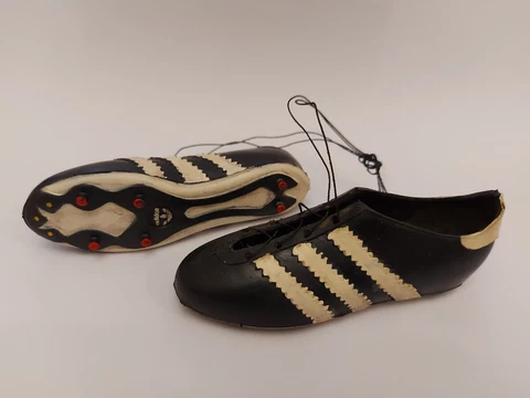 Vintage Rare Adidas Mini Football Shoes Rubber Souvenir 10cm Cover