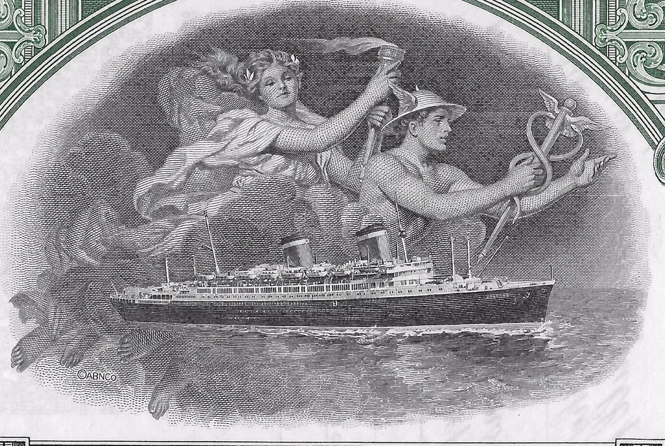 1949 UNITED STATES LINES COMPANY * AZIONE DOC USA ORIGINALE  * - Immagine 1 di 3