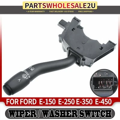 Wiper / Washer Turn Signal Switch for Ford E-250 Econoline E-350 450 Super Duty - Image 1 of 4