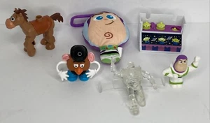 Menge 6 Toy Story Spielzeug Disney Club Clear Buzz Lightyear Lego Bullseye McDonalds - Bild 1 von 5