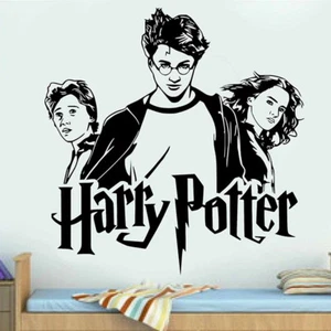 WALL STICKERS HARRY POTTER / Vinyl Wall Art Decal / WALL QUOTE STICKERS /  N24 - Picture 1 of 11