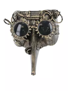 Victorien Steampunk Plague Docteur Masque Adultes Déguisement Halloween - Foto 1 di 1