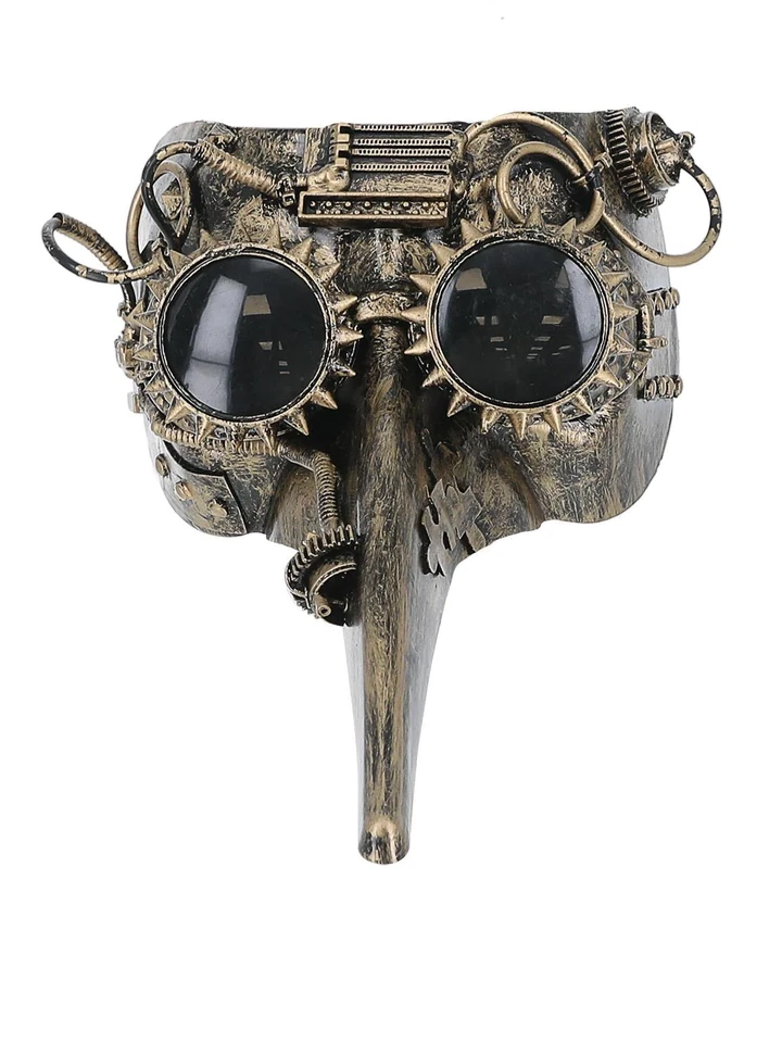 Victorian Steampunk Pestdoktor Maske Für Erwachsene Halloween Kostüm - Bild 1 von 1
