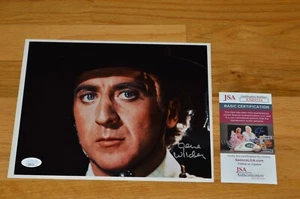 Foto 8x10 firmada por Gene Wilder de "Willy Wonka & The Chocolate Factory" con certificado de autenticidad JSA - Imagen 1 de 6