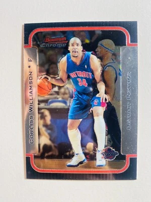 2003 BOWMAN CHROME #76 CORLISS WILLIAMSON NM-MT NBA BASKETBALL CARD - Image 1 of 2