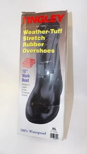 Tingleyy Weather-Tuff Stretch Rubber Overshoes - XL 11-12 1/2 - NIB - Picture 1 of 4