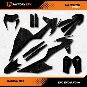 Blackout Racing Graphics Kit fits KTM 20-23 EXC EXCF XCW 125 150 200 250 300 450 - Foto 1 di 5