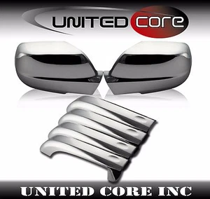 Jeep Grand Cherokee 05-10 Chrome Mirror Cover Chrome 4 Door Handle Cover - Picture 1 of 1