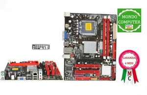 SCHEDA MADRE SOCKET 775    BIOSTAR  G41D3+   DDR3   mATX + LAMIERA BACK PANEL & - Foto 1 di 1