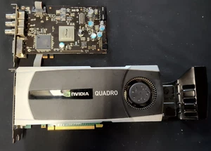 Nvidia Quadro 6000 GPU With Graphics to SDI Option Board - Picture 1 of 13