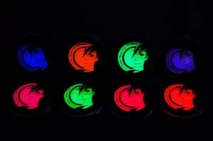 PaintGlow UV Schwarzlicht reaktiv gepresstes Pulver Lidschatten - SCHNELLER USA Versand - Bild 1 von 21