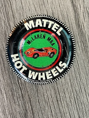 Hot Wheels Redline McLAren M6A Badge - No Tab   Hong Kong - Image 1 of 3