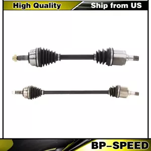 Front CV Joint Axle Shaft Assemblies Set of 2 New For Honda Civic CRX 26 Spline - Picture 1 of 6