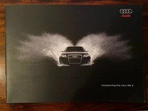Early 2005 Audi RS4 Brochure. Unopened / Mint Condition. - Picture 1 of 3