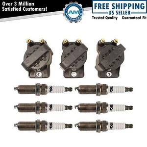 Ignition Coils & Spark Plugs Fits 94-95 Honda Passport 93-95 Rodeo 92-95 Trooper - Picture 1 of 9