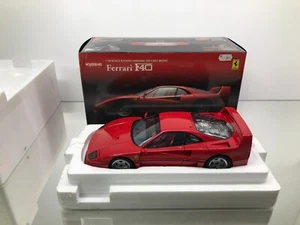 KYOSHO 08411R FERRARI F40 1987 -RED 1:18- HIGH QUALITY IN BOX - Foto 1 di 14