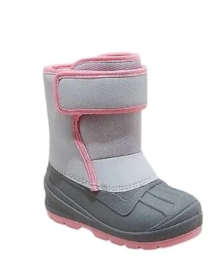 Toddler Girls' Lenny Winter Boots Gray - Cat & Jack - SIZE 5 Thermolite Boot - Image 1 of 4
