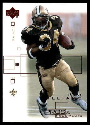 2001 Upper Deck Pros & Prospects #54 Ricky Williams NRMT or Better - Image 1 of 2