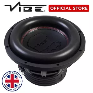 VIBE BLACKDEATH 12 INCH SUBWOOFER DUAL 4 OHM 3000 WATTS BASS CAR AUDIO SPL - Picture 1 of 10