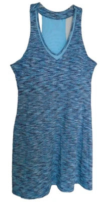 Vestido deportivo MPG talla XL estampado aguamarina sujetador incorporado Foto 1 de 4