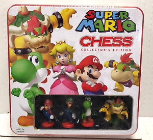 USAopoly Super Mario Collector's Edition Chess Set *RIPPED PLASTIC*