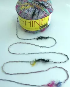 Filati FF SHINE #78 Lavendel Lila DK 50g Garn Knäuel FFF Neuheit Büschel Italien - Bild 1 von 4