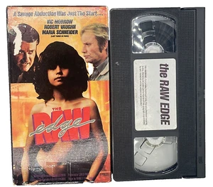 Wanted: Babysitter / The Raw Edge (1975), VHS Movie, ACE Video (1989), V. Morrow - Picture 1 of 4