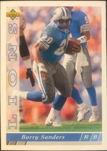 BARRY SANDERS - 1993 Upper Deck #454 - DETROIT LIONS - Picture 1 of 2