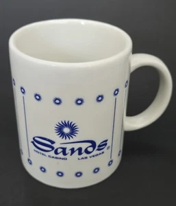 Sands Hotel Casino Las Vegas Kaffeetasse Becher 12 flüssige Unzen Keramik Souvenir USA VERKÄUFER - Bild 1 von 6