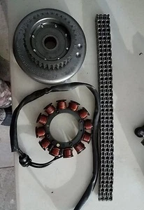 2014 OEM Harley Sportster 883 Stator Rotor Sprocket primary Chain set - Picture 1 of 3