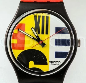 Swatch Standards 1987 - GB117 - Nine To Six - Nuovo - Imagen 1 de 2