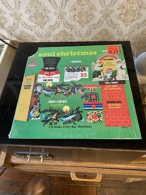 Soul Christmas Vinyl Record Album  Lp 1968 ATCO SD 33-269 In Shrink Wrap - Image 1 of 4