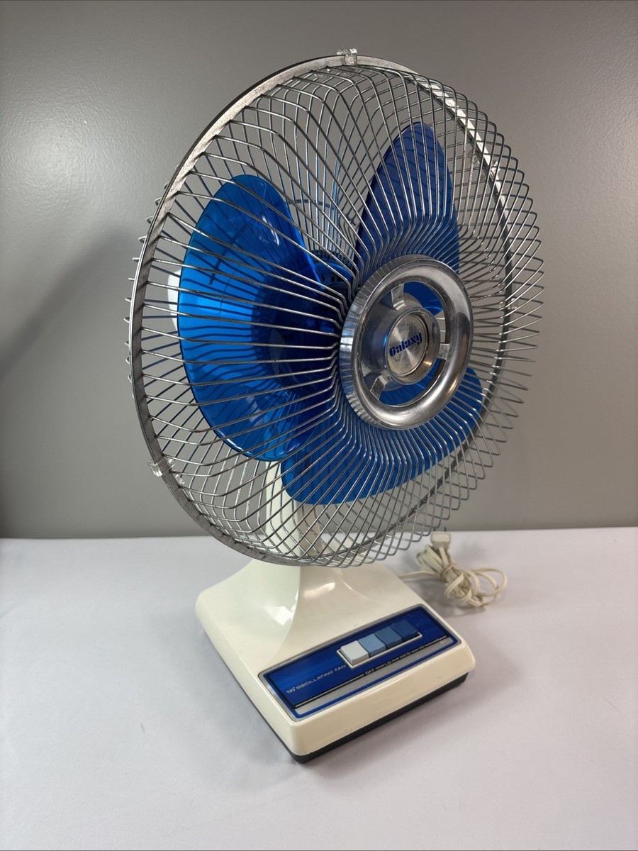 Blue Oscillating Fan | eBay