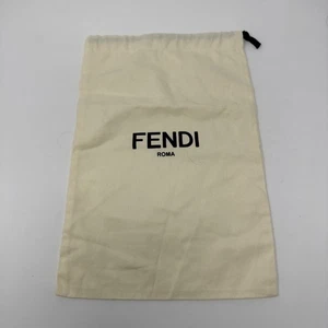 Neu - Fendi Staubbeutel - 11" Breite x 16" Höhe - Stck 1 - Bild 1 von 8