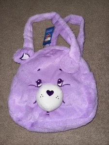Bolso de Mano ROMWE X Care Bears Púrpura Claro de Felpa de Hombro Individual - Imagen 1 de 4