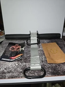 Forearm Strengthener & Exerciser, Wrist Roller with Thicker Handle - Picture 1 of 3