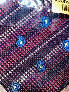 $195 New RARE WORK OF ART ETRO 100% silk tie Purple 8cm X 144cm  /small Etro Bag - Picture 1 of 15